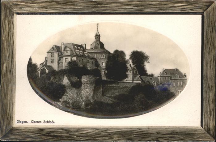 Siegen Westfalen Siegen Oberes Schloss
