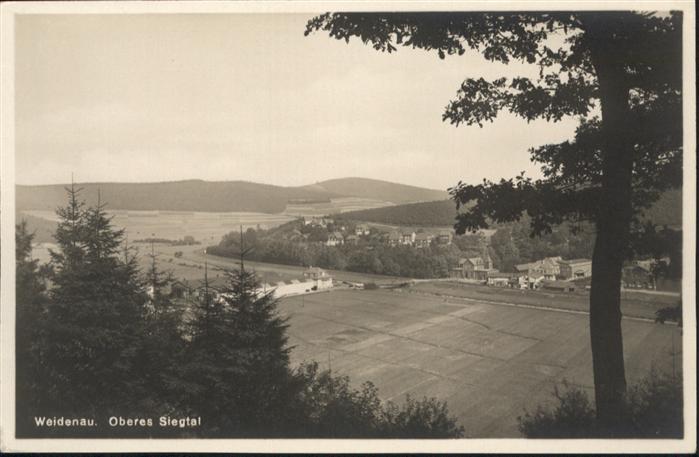 Weidenau Sieg Oberes Siegtal