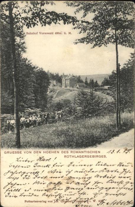 Vormwald Westfalen Bahnhof