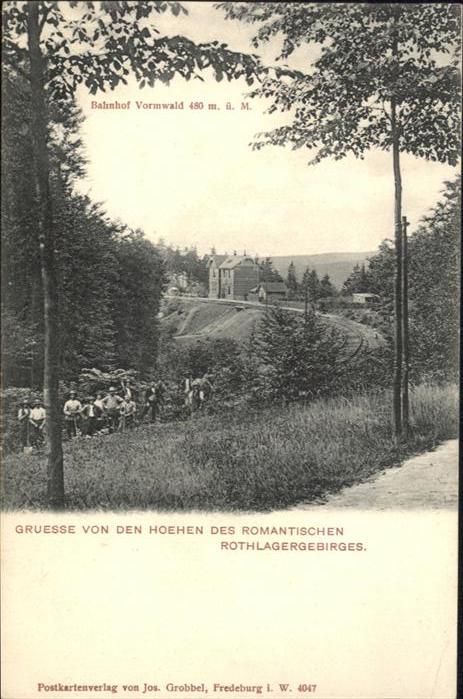 Vormwald Westfalen Bahnhof