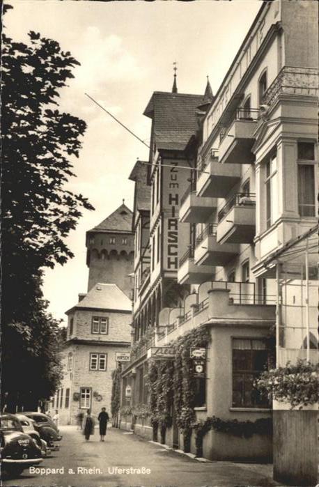 Boppard Rhein Uferstrasse