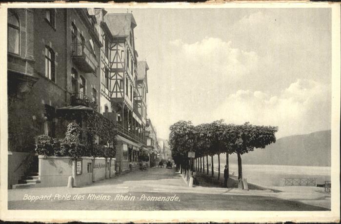 Boppard Rhein Boppard Rheinpromenade