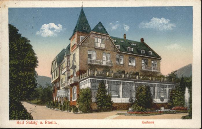 Bad Salzig Rhein Kurhaus