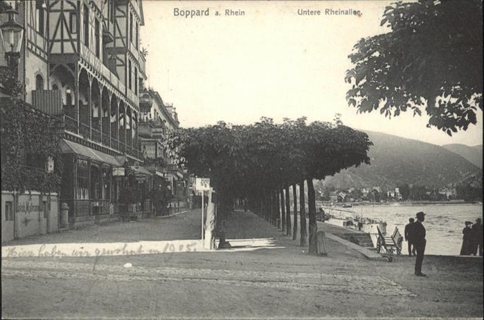Boppard Rhein Rheinallee