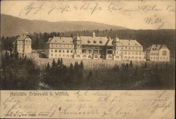 Wittlich Heilstätte Grünewald x