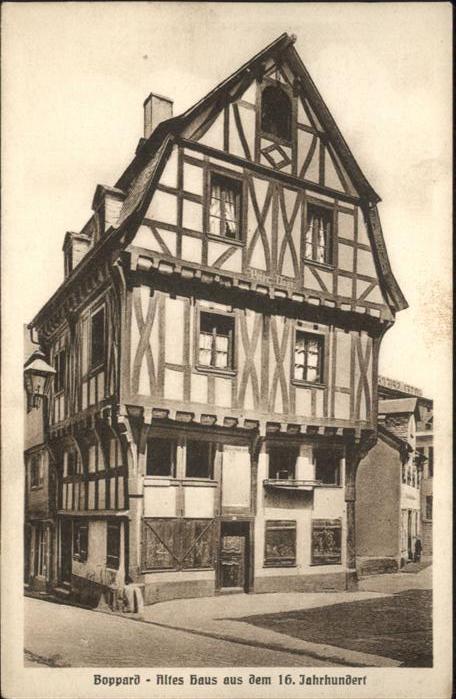 Boppard Rhein Boppard Altes Haus Peter Vogt