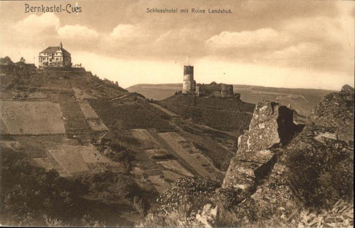 BERNKASTEL-KUES Berncastel Rheinland-Pfalz Schlosshotel Ruine Landshut