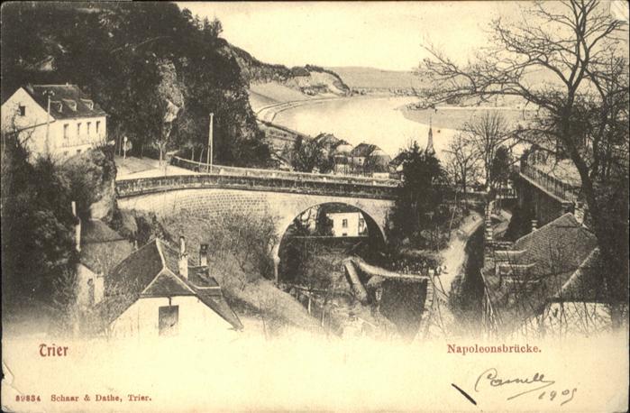 TRIER  CITY Napoleonsbruecke