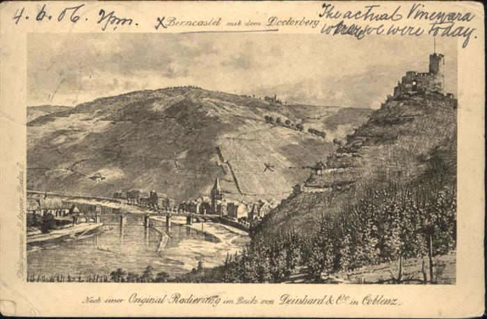 BERNKASTEL-KUES Berncastel Rheinland-Pfalz Doctorberg
