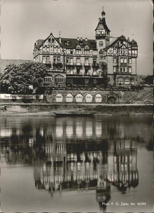 BERNKASTEL-KUES Berncastel Rheinland-Pfalz Hotel Drei Koenige
