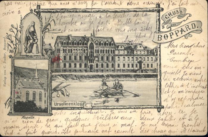 Boppard Rhein Boppard Ursulinenkloster Kapelle