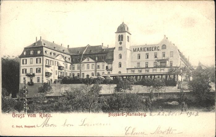 Boppard Rhein Boppard Marienberg