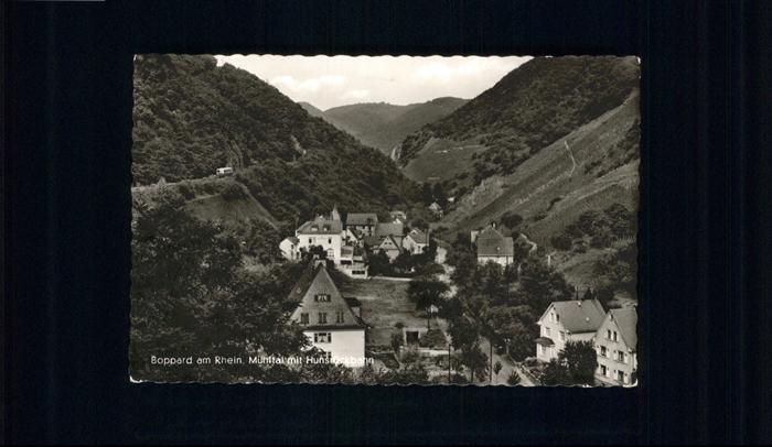 Boppard Rhein Mühltal Hunsrückbahn x