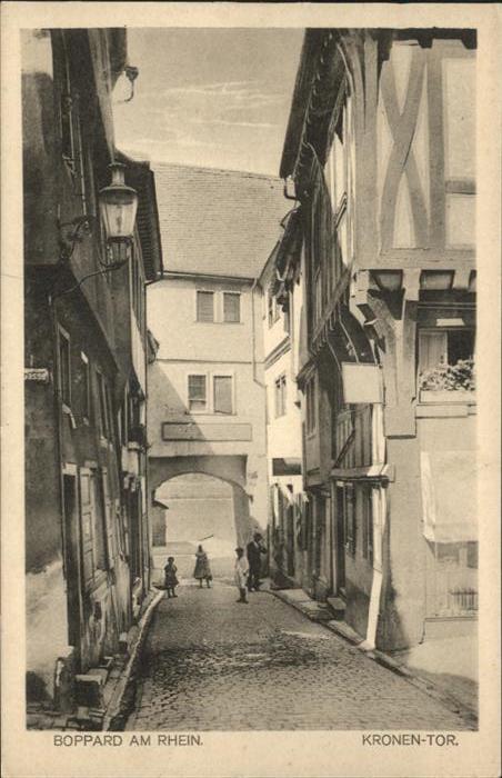 Boppard Rhein Kronen Tor