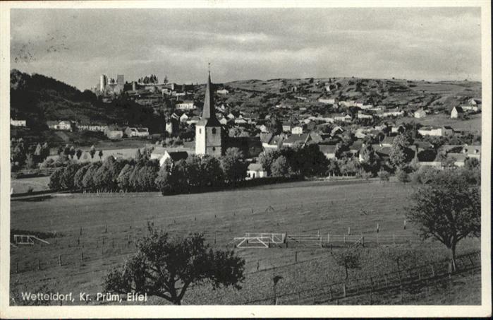 Wetteldorf Kreis Prüm Eifel