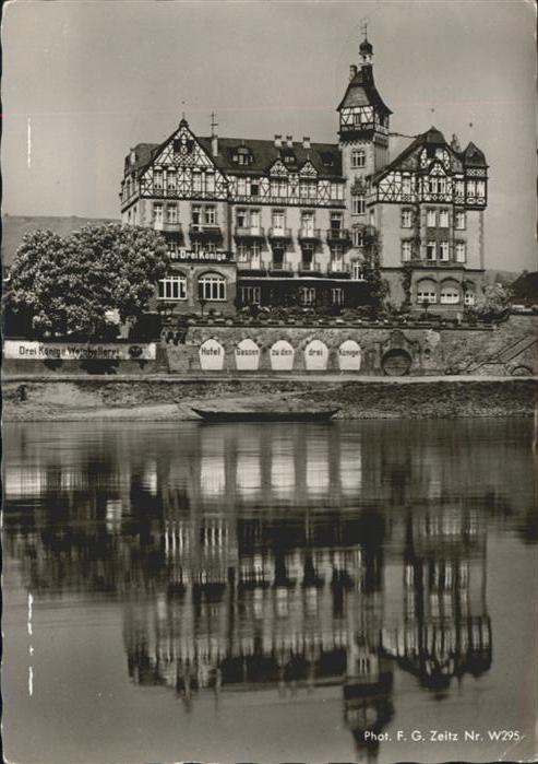BERNKASTEL-KUES Berncastel Rheinland-Pfalz Hotel Drei Koenige