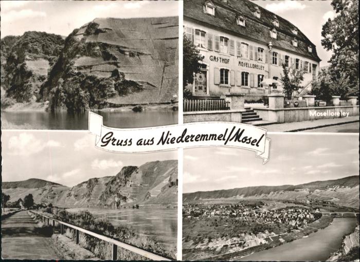 Niederemmel Mosel Gasthof Moselloreley