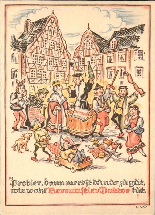 BERNKASTEL-KUES Berncastel Rheinland-Pfalz Doktor Vers