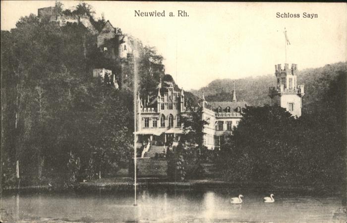 Neuwied Rhein Neuwied Schloss Sayn