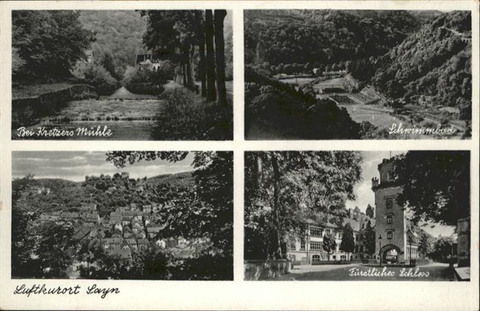 Sayn Kretzers Mühle Bad Schloss