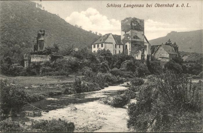 Obernhof Lahn Schloss Langenau Lahntal