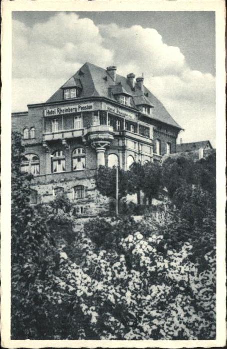 Urbar Koblenz Weinhaus Pension Rheinberg