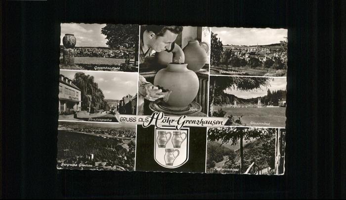 Hoehr-Grenzhausen öpferstadt Burgruine Grenzau Bad x