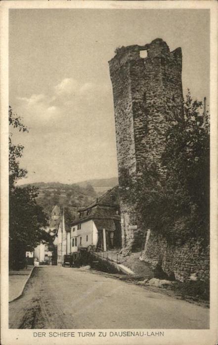 Dausenau Schiefe Turm