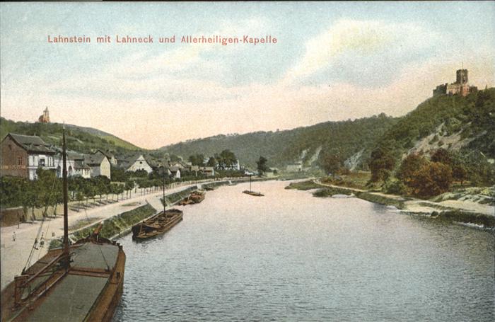 Lahnstein Rheinland-Pfalz Lahneck Allerheiligen-Kapelle