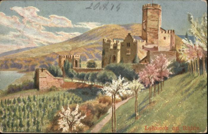 Oberlahnstein Burg Lahneck Rhein