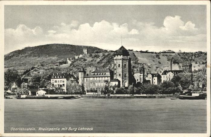 Oberlahnstein Rhein Burg Lahneck