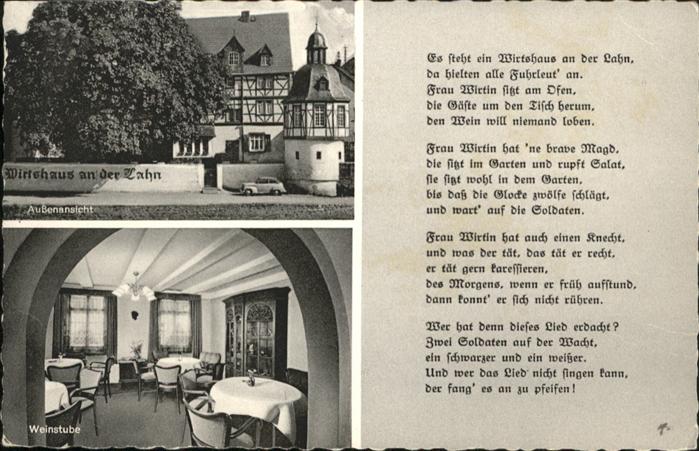 Niederlahnstein Historisches Wirtshaus Lahn Reim