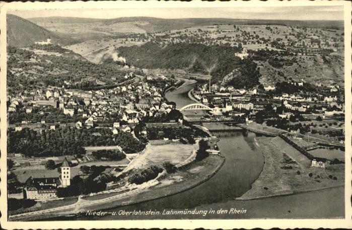 Niederlahnstein Oberlahnstein Lahnmündung Rhein