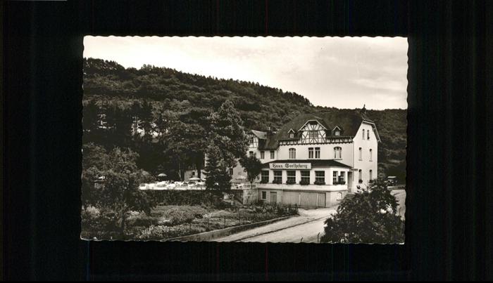 Obernhof Lahn Gasthaus Goetheberg