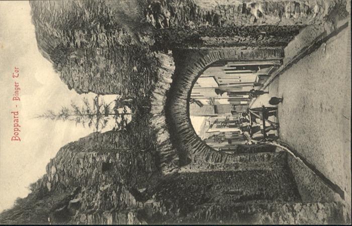 Boppard Rhein Boppard Binger Tor