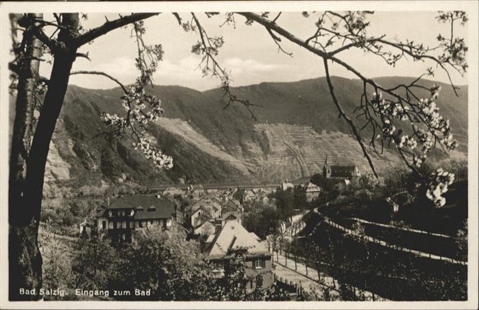 Bad Salzig Eingang zum Bad