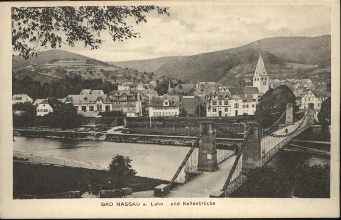 Nassau Lahn Kettenbrücke