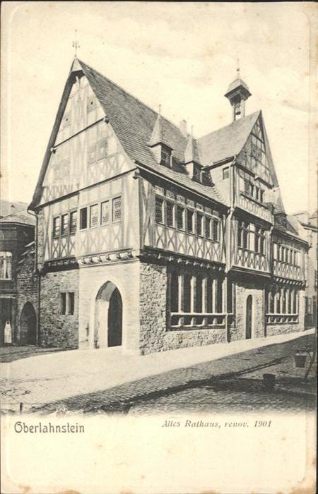 Oberlahnstein Altes Rathaus Fachwerkhaus