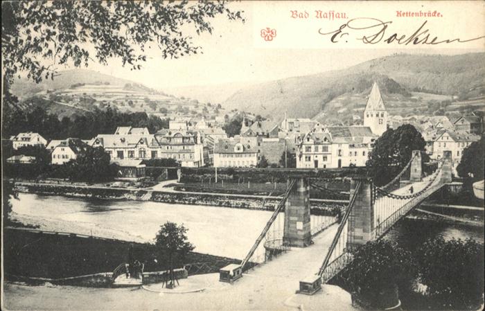 Nassau Lahn Kettenbrücke