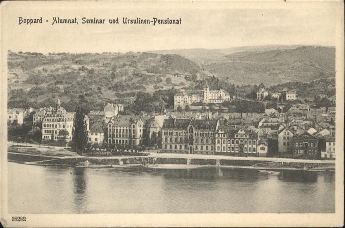 Boppard Rhein Boppard Alumnat Seminar Ursulinen-Pensi