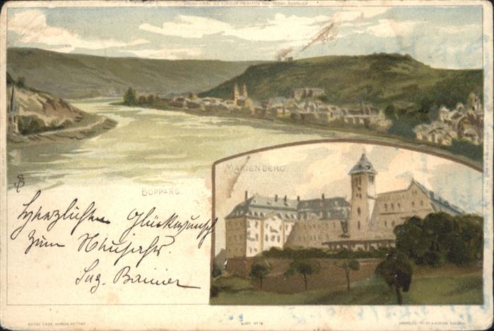 Boppard Rhein Boppard Marienberg