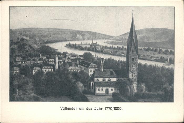 Vallendar ca. Jahr 1770/1800