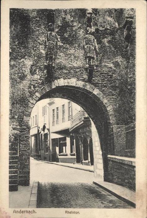 Andernach Rhein Rheinland-Pfalz Rheintor