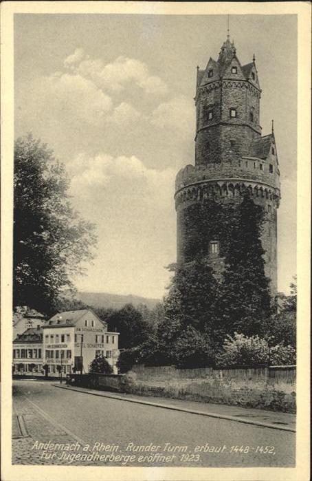 Andernach Rhein Rheinland-Pfalz Runder Turm