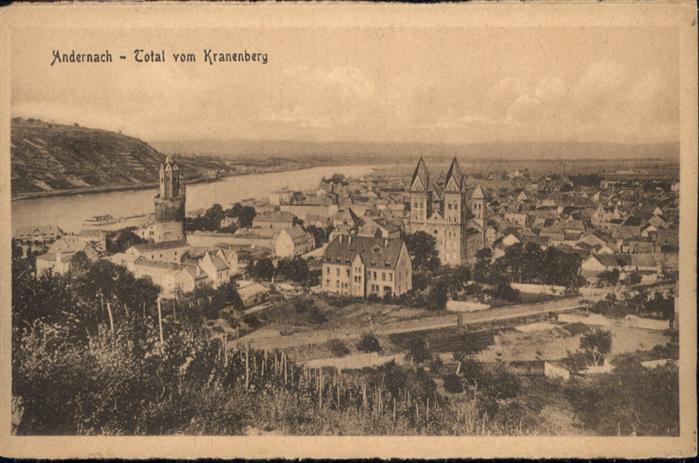 Andernach Rhein Rheinland-Pfalz