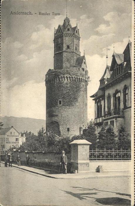 Andernach Rhein Rheinland-Pfalz Runder Turm