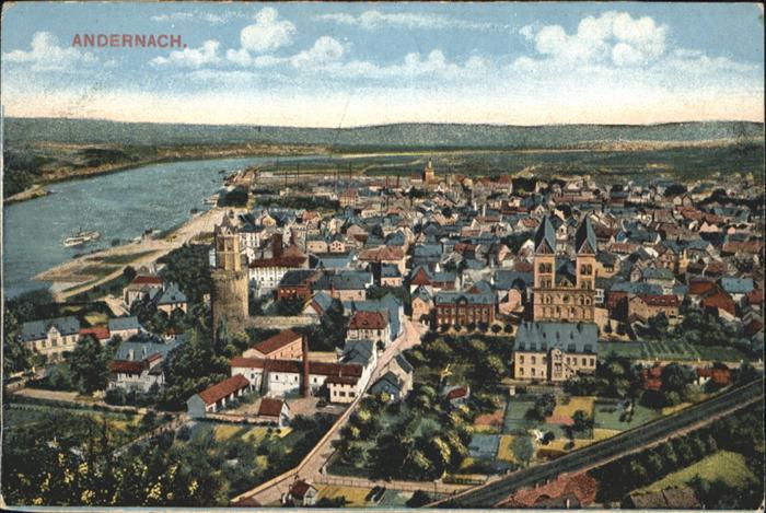 Andernach Rhein Rheinland-Pfalz