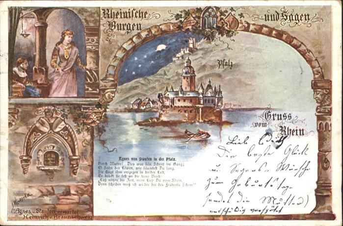 Kaub Künstler J. Wewerka