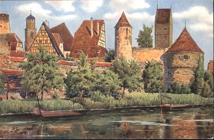 Marschall Vinzenz Dinkelsbühl Künstler Marschall *