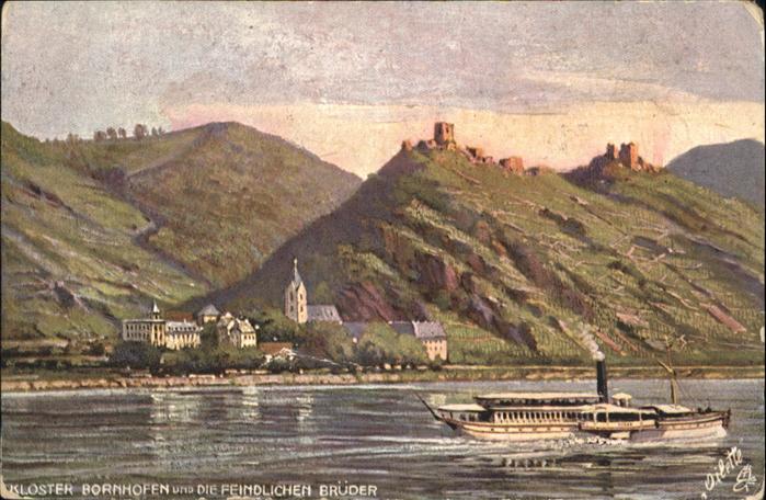 Kamp-Bornhofen Kloster Schiff